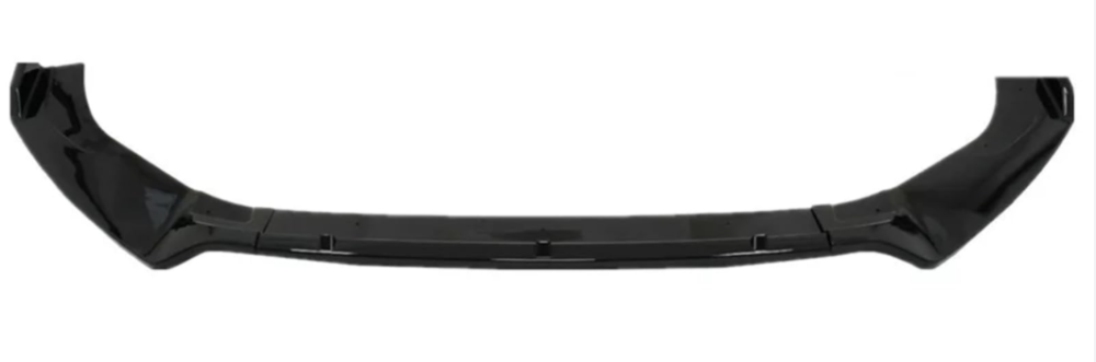 VOLKWAGEN GOLF MK7.5 LOOK R LIP DELANTERO  NEGRO BRILLANTE